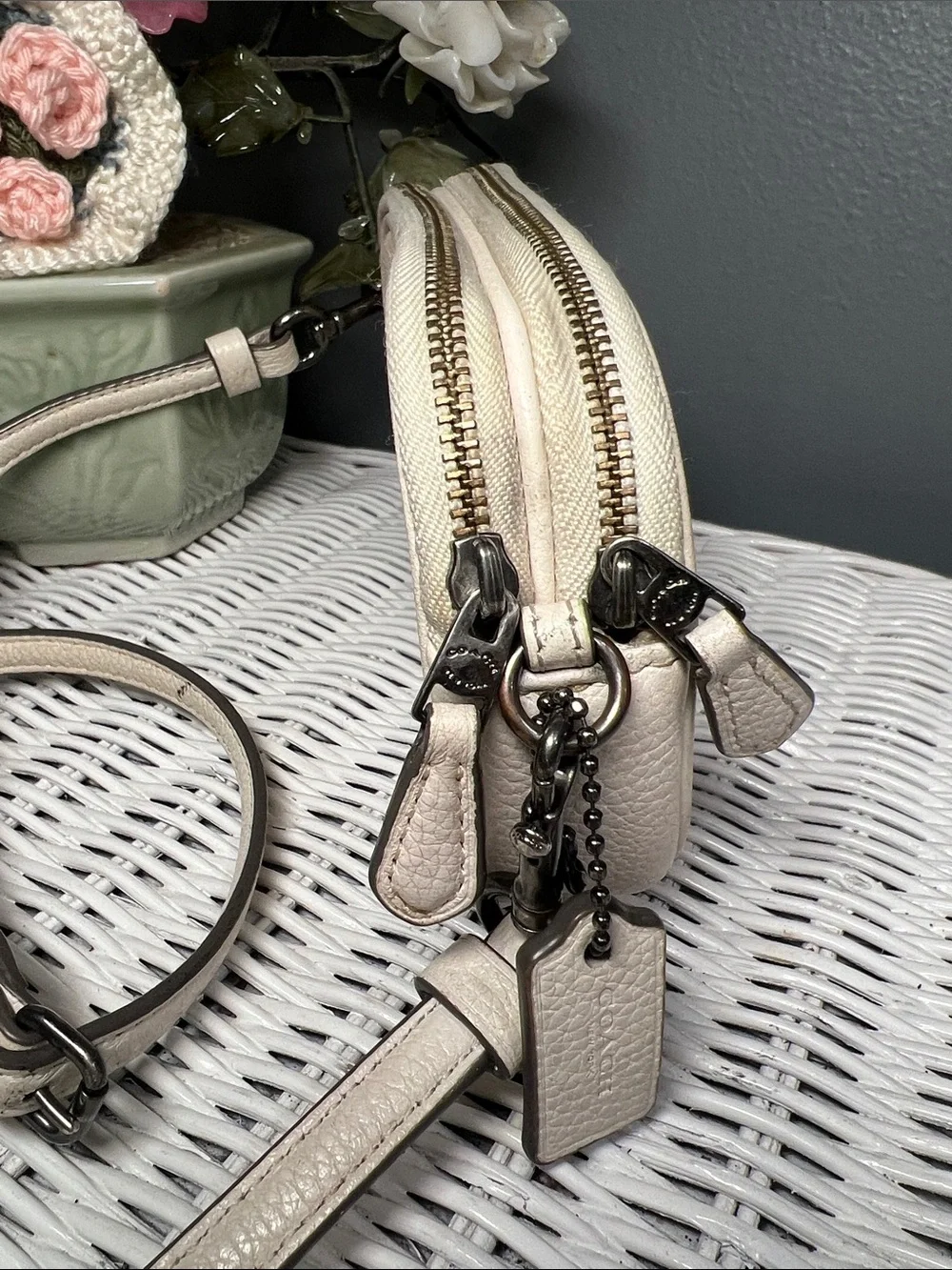 Coach Double Zip Crossbody